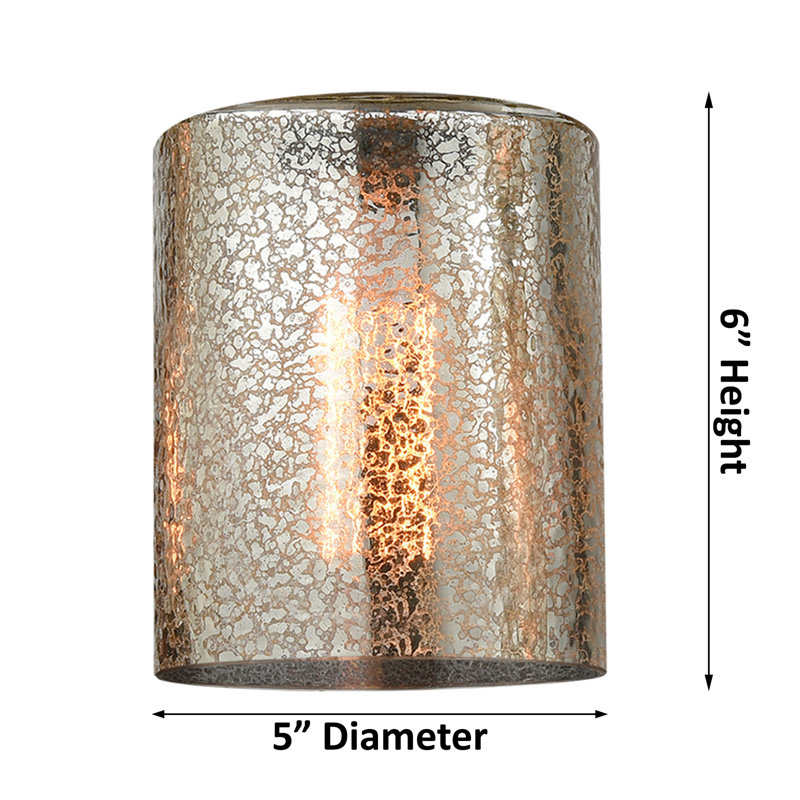 Éclairage pour meuble-lavabo à 2 lumières à intensité variable, Transparent, Cuivre antique