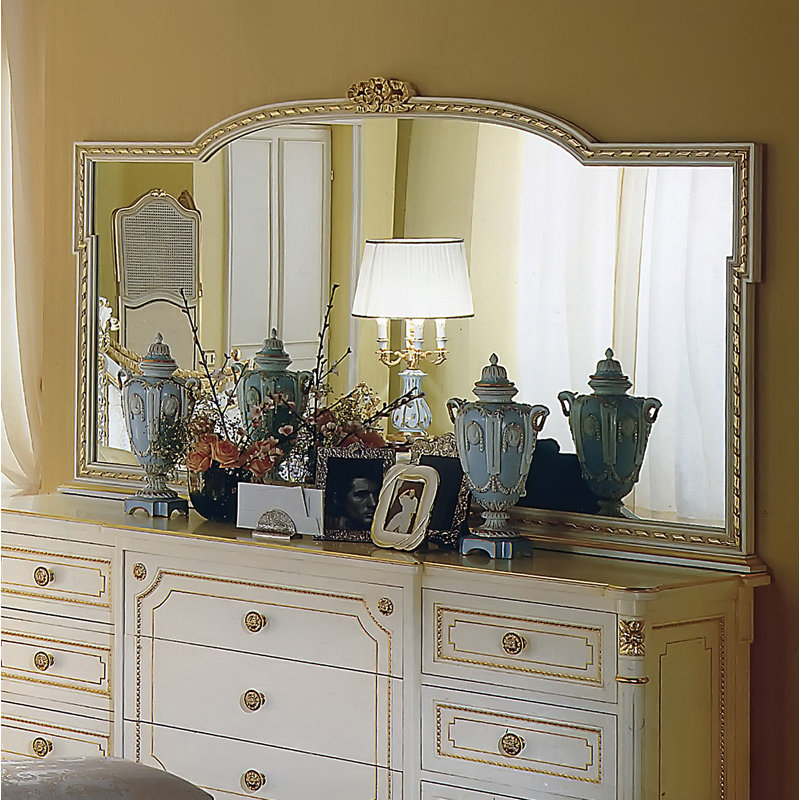 Miroir de commode en arche
