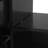 Modern Black Bathroom Vanity And Sink, Solid Wood Mdf, Space-saving Design