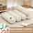 Boneless Modern Corduroy Compressed Adjustable Floor Sofa No Assembly Required-1587685982