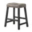 Ensemble de 2 tabourets de comptoir rustiques, tabourets de bar de ferme en bois sans dossier de 25 pouces, siège à hauteur de comptoir compact-1067014943-1067014942