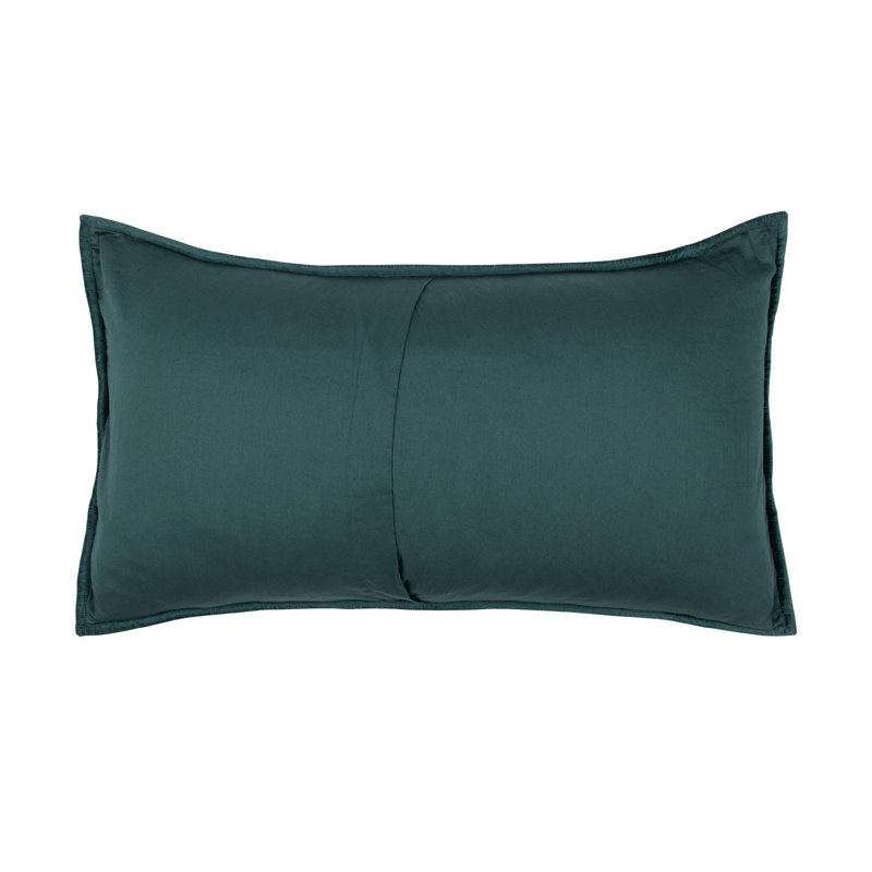 Bari Bedding, King Sham, Emerald Green