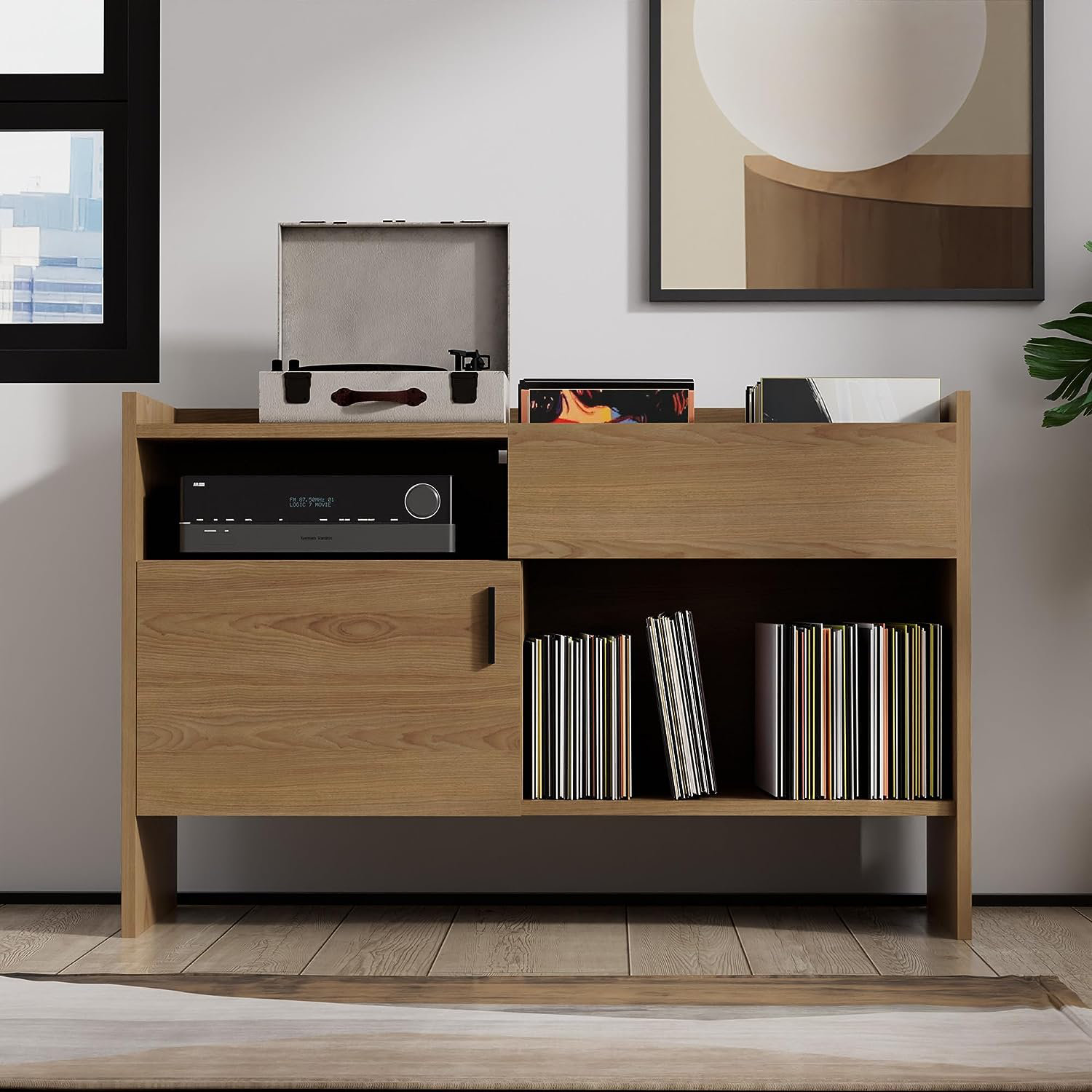 Latitude Run® Rafaan Audio Cabinet & Reviews | Wayfair