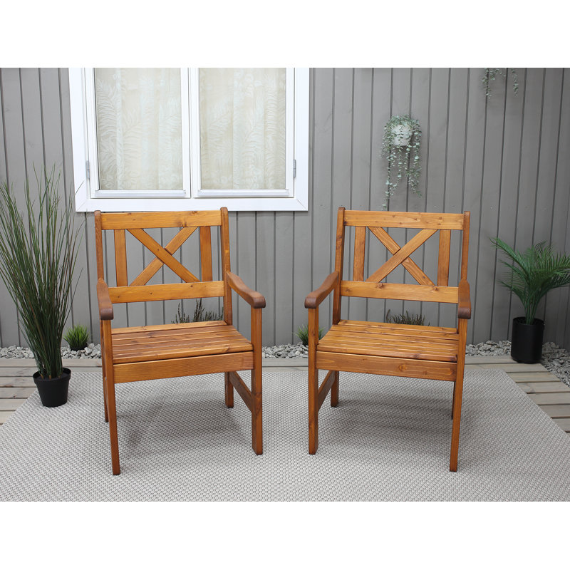 Ardilla Patio Dining Armchair, Cappuccino