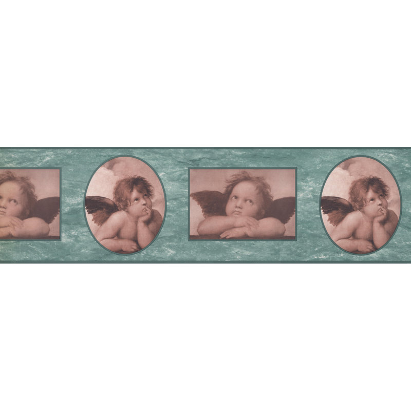 Dennison Baby Angel Portraits, bordure murale pour enfants