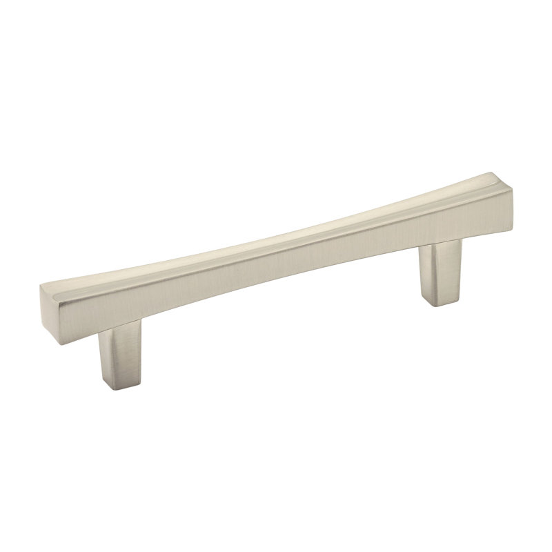 Poignée barre 3 25/32 po Expression Transitional, Nickel brossé