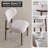 5-Piece Round Dining Set With Pedestal Table And Upholstered Chairs-42673136