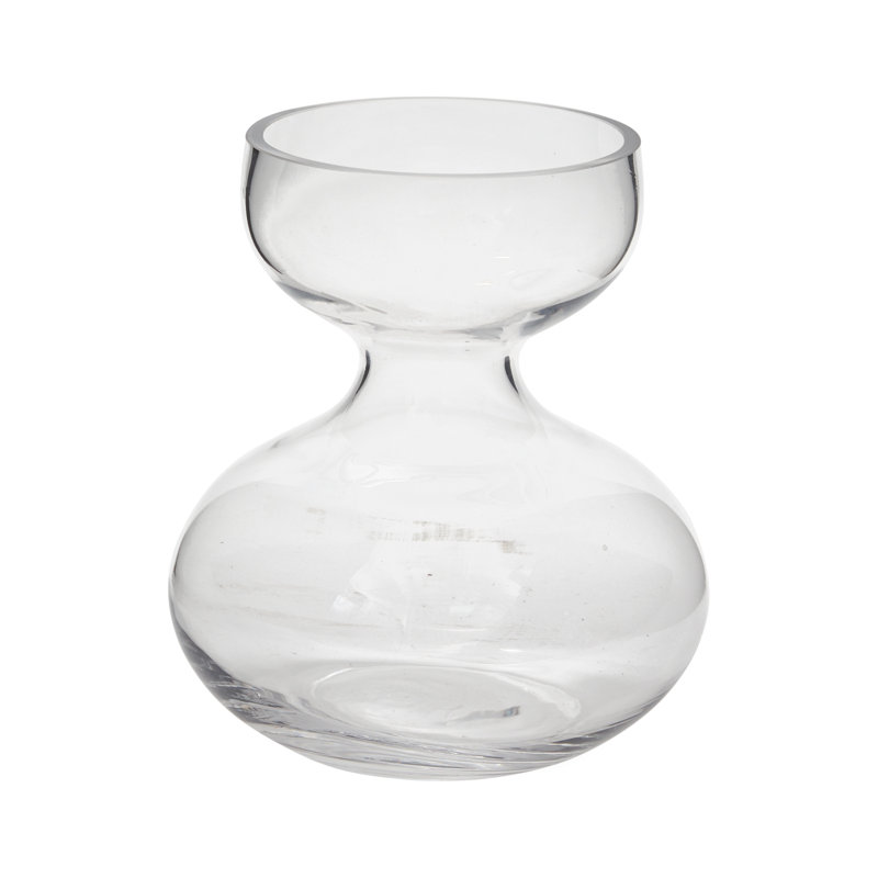Vase de table Eske, H 8 po x l 6,75 po x P 6,75 po
