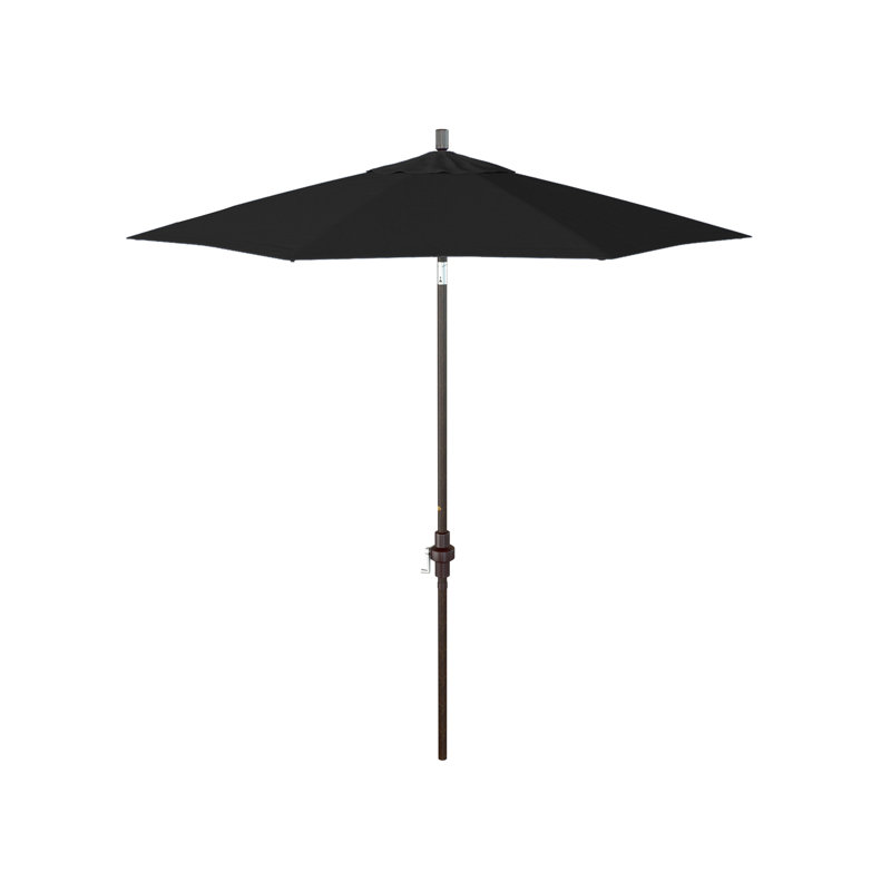 Parasol de marché 90 po Sunbrella, Sunbrella® naturel, Bronze
