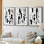 ABSTRACT Series XL - Impression encadrée de qualité supérieure sur mesure mat - 3 pièces-1935431034-1935431035