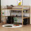 Lit mezzanine double avec tiroirs Altfried Kids-1404075261