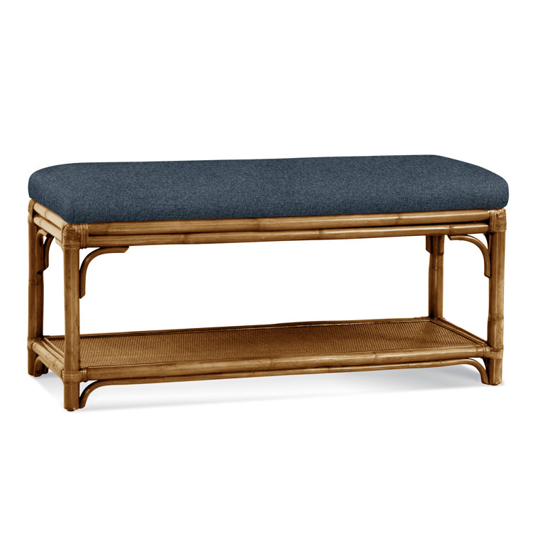 Banc de rangement en osier Summer Retreat