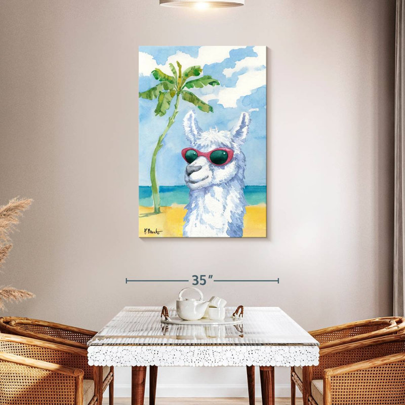 Ketti Hip Shades Llama I, 30" H x 20" W