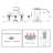 Widespread 2-handle Bathroom Faucet with Drain Assembly-73466364