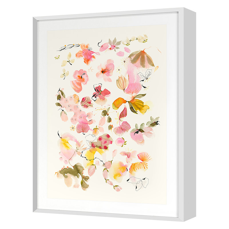 Untitled 2 Print by Suyao Tian, 24" H x 18" W x 1.75" D, White