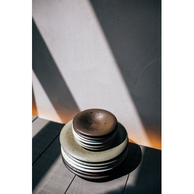 Assiette en grès Bosque