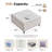 35.5'' Upholstered Storage Square Ottoman-172382433