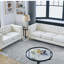 Canapé 3 places + canapé 2 places. VELOUR BEIGE