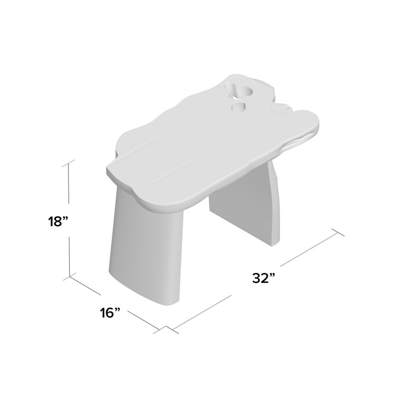 Petit banc de jardin en pique-nique Elisabetta