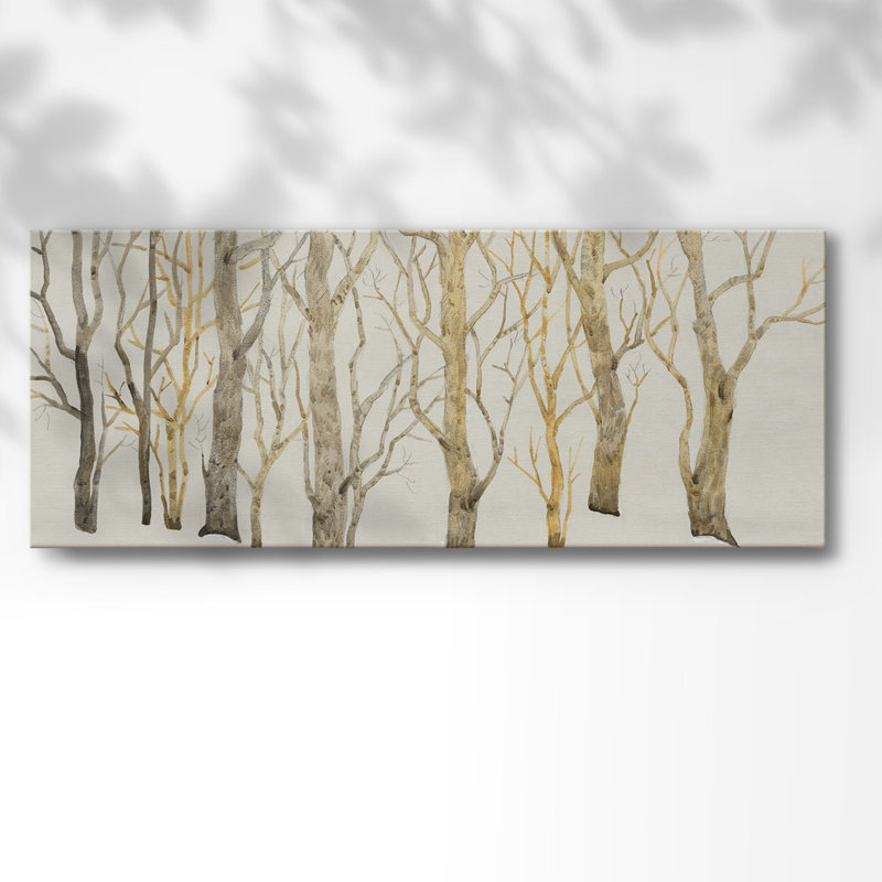 " Bare Trees I ", 12" H x 30" W x 1.5" D