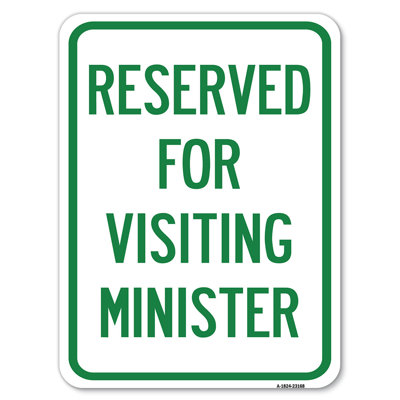 Reserved For Visiting Ministers/23168
