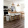 Barker Upholstered Counter Stool with Solid Wood Frame