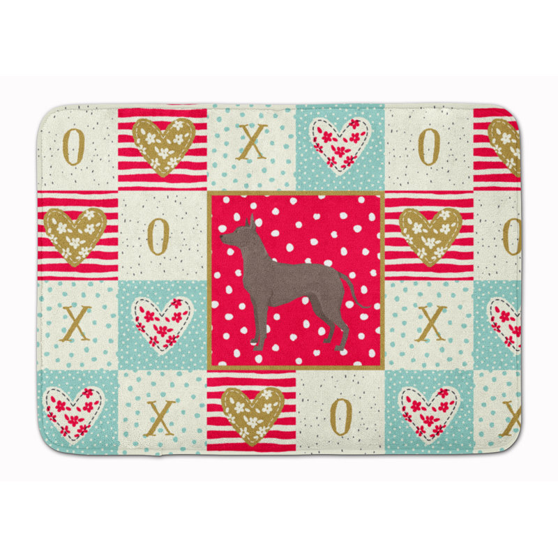 Tapis de cuisine en mousse mémoire love Shanaya, Mexicain nu