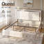 Braiya Upholstered Bed-631845202-631845203