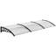 Dongguan Xiyite Trading Co., Ltd. 303 cm W x 96 cm D Polycarbonate Door / Window Awning