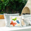 Coussin d'extérieur à imprimé papillons aux couleurs glamour Stupell Industries par Paul Brent