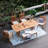 Narelle Summerton 6-Person Extendable Teak Dining Set-1780854352