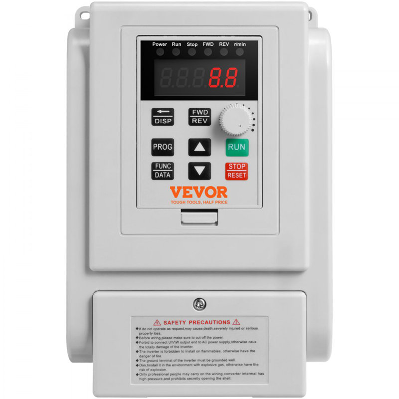 VFD 2.2KW 10A 3HP Variable Frequency Drive for 3-Phase Motor Speed Control, 4000 W