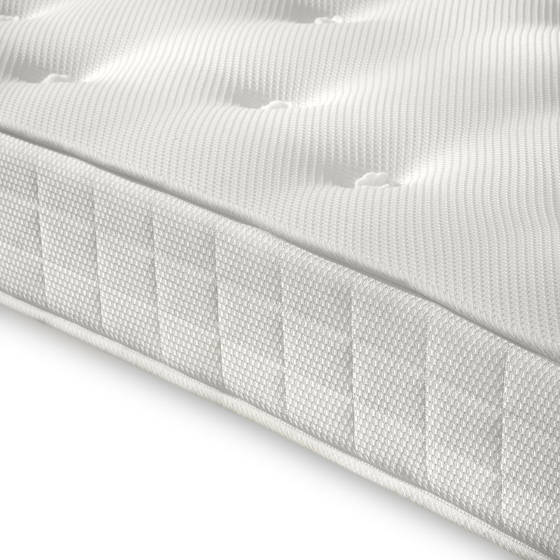 Single (3') 3 Drawer Mate's & Captain's Mid Sleeper Loft Bed Bed and Mattress with Bookcase by Bedmaster