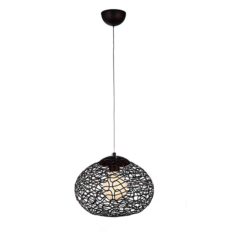 Luminaire sphère suspendu 1 lumières simple Asbury
