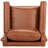 Velveteen Faux Leather Armchair