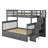 Fashionable Twin-Over-Full Bunk Bed With Trundle-1206371304