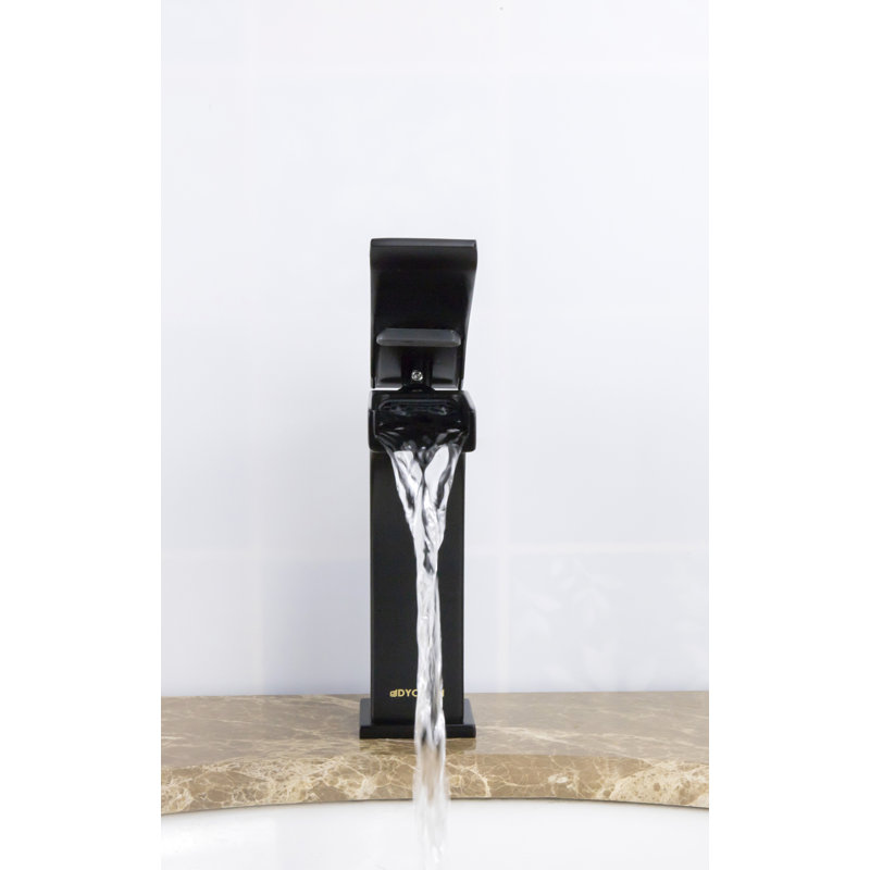 Single-Hole Single-handle Bathroom Faucet, Black