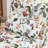 Flannel single dining chair with soft seat