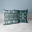 Housse de coussin décoratif carré en polyester Elegant Twirls Fennique-86652988-86652991