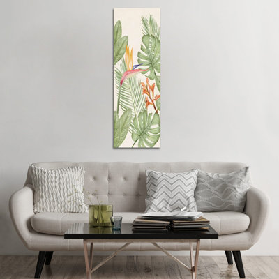 «Tropic Panel II», reproduction d'art sur toile encadrée