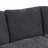 124.8" Pull-Out L-Shaped Sectional Sofa Bed with 2 USB Ports & 2 Power Sockets, Gray-376288945