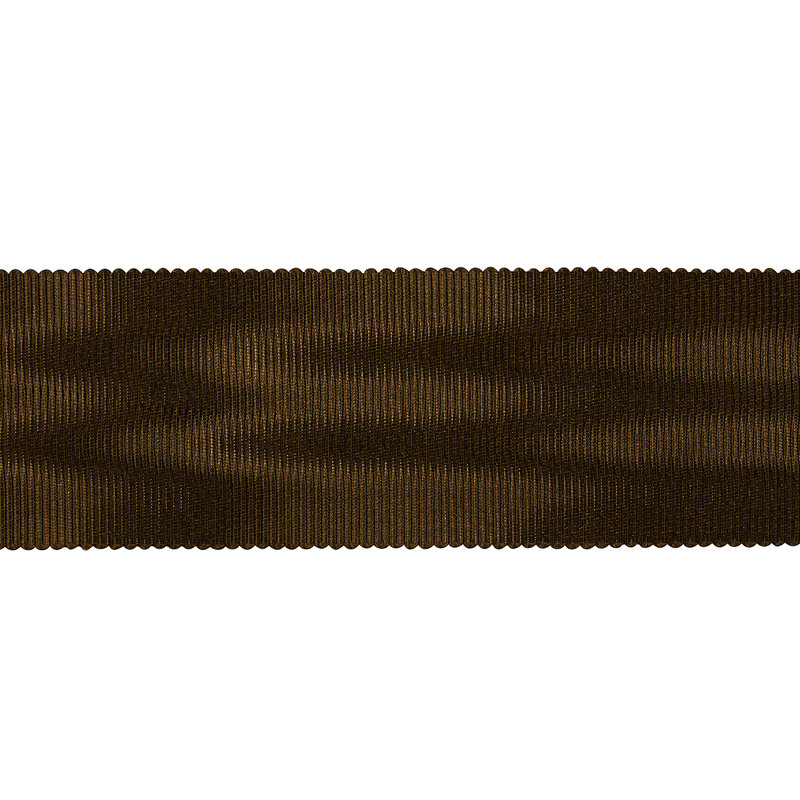 Tissu Regine de l 2 po, Espresso