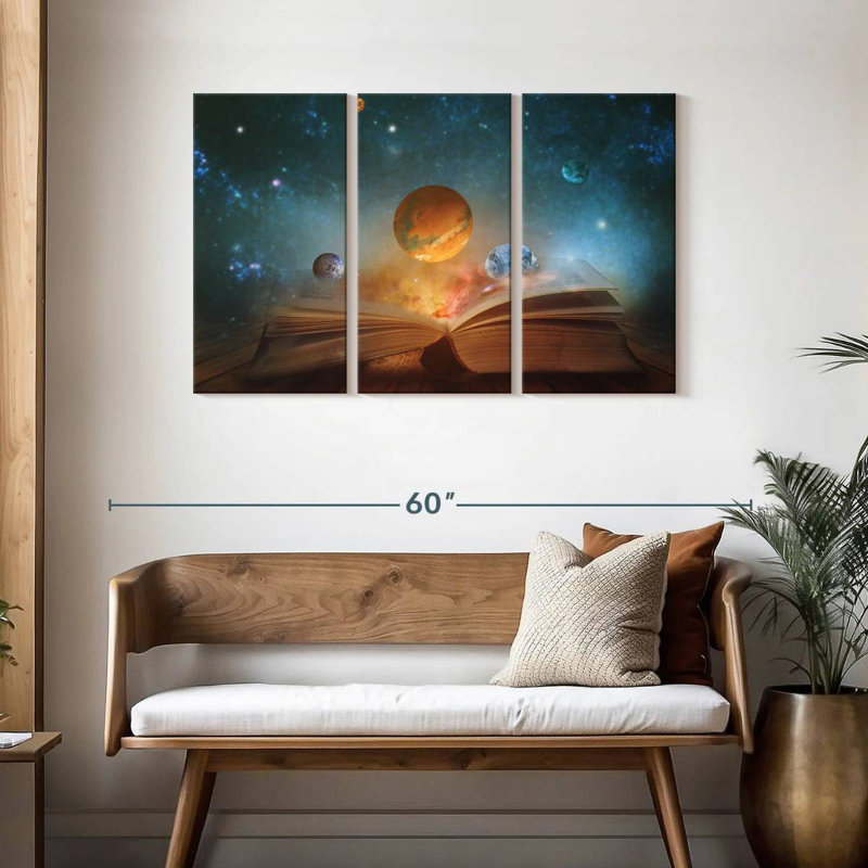 Oberle Galaxy Book, 28" H x 45" W