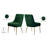Owen Velvet Upholstered Side ChaiR-690425290