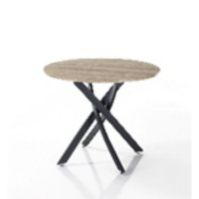 Ireen Solid Wood Pedestal End Table