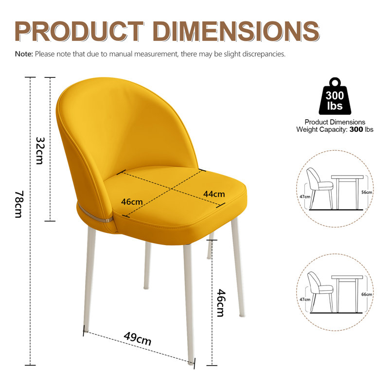 Side Chair, Yellow