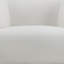 Fauteuil d'appoint Oliver, dossier arrondi, accoudoirs inclinés et boucle souple-112302841