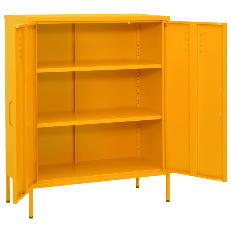 Classeur à tiroirs autoportant, Mustard Yellow