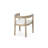 Daney Peony Fabric and Rubberwood Dining Chairs-279704174-306471798