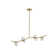 Dostal Dimmable Modern Linear Chandelier